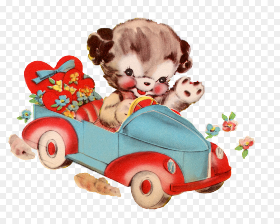 Chiot Mignon En Voiture，Chiot PNG