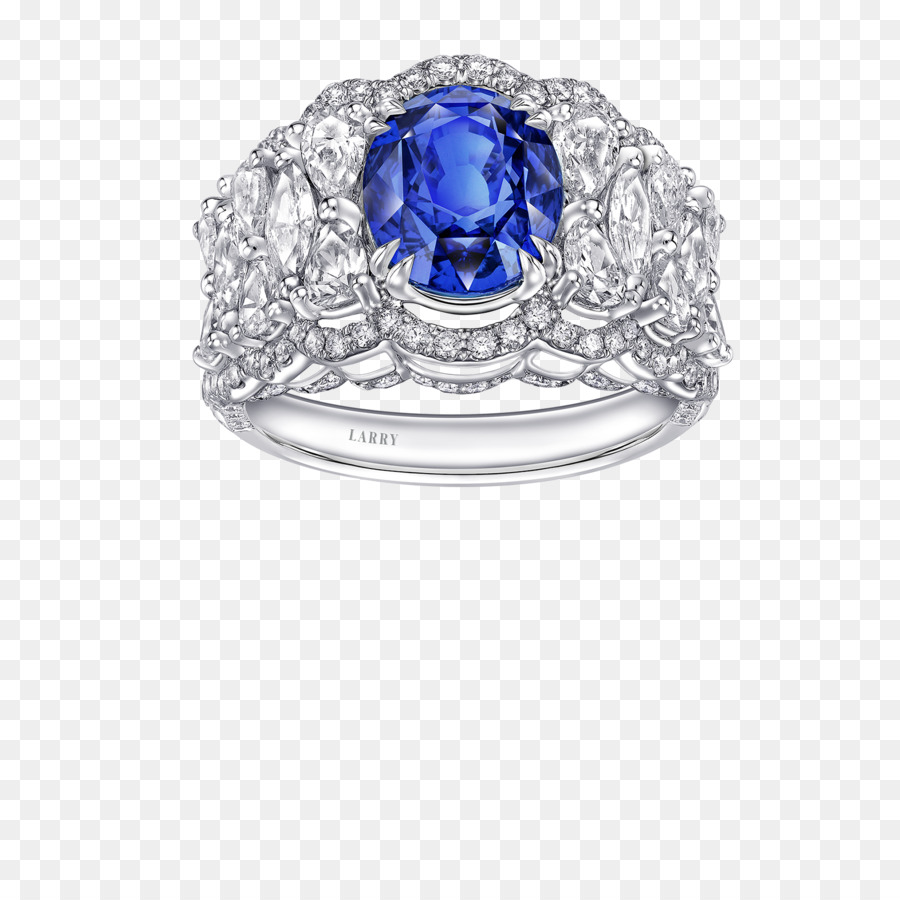 Bague Saphir，Gemme PNG