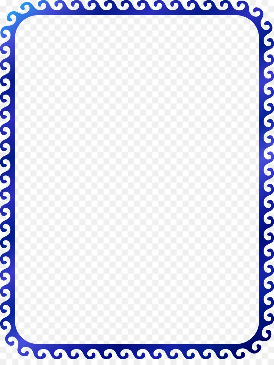 Cadre Bleu，Frontière PNG