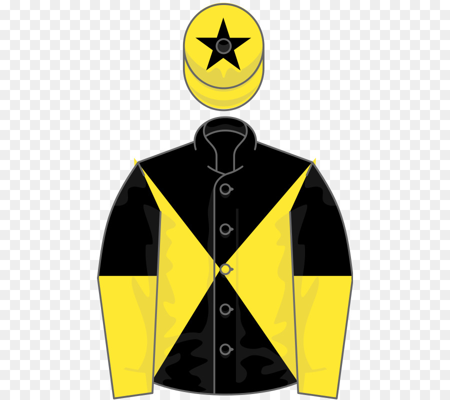 Veste étoile Jaune Et Noire，étoiles PNG