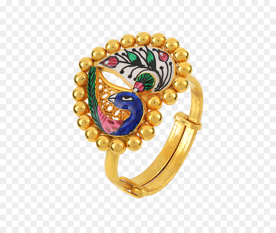 Bague Paon，Or PNG