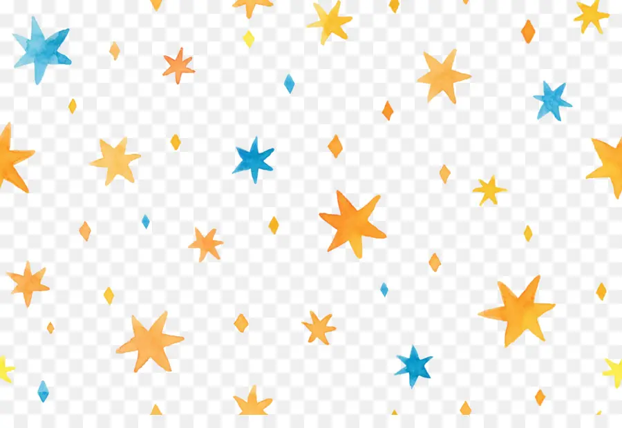 Étoiles，Orange PNG