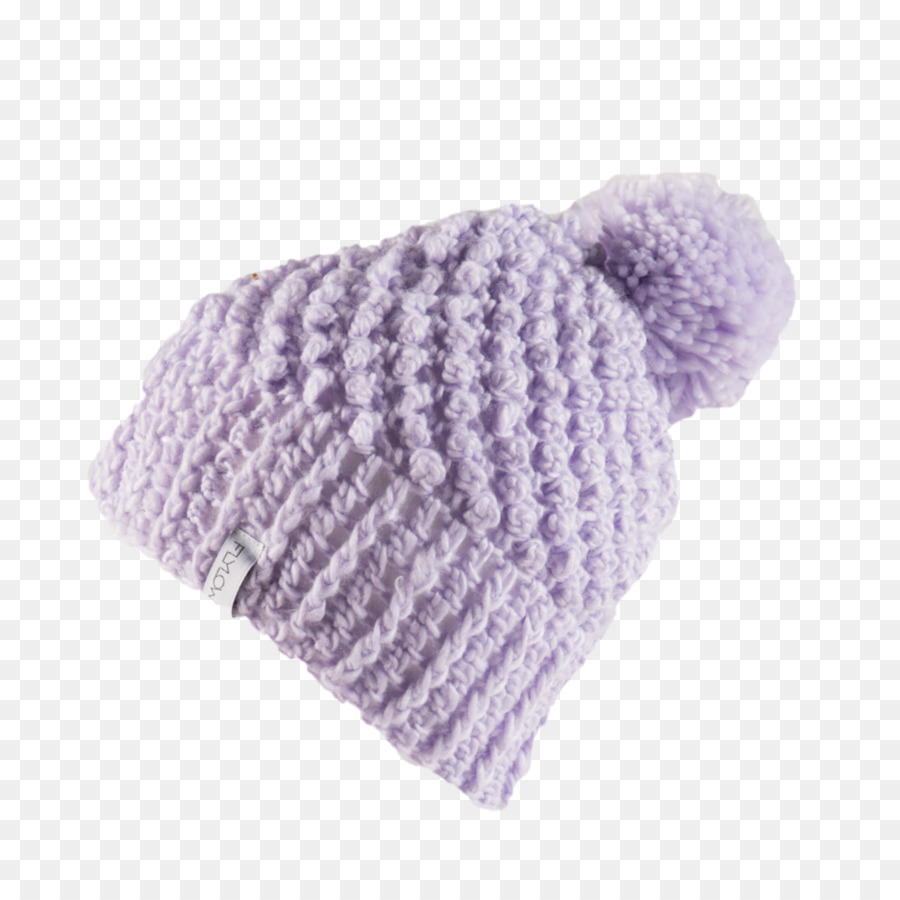 Bonnet Violet，Tricoté PNG