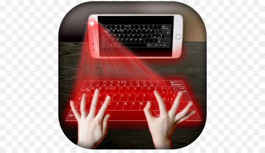 Clavier Virtuel，Hologramme PNG