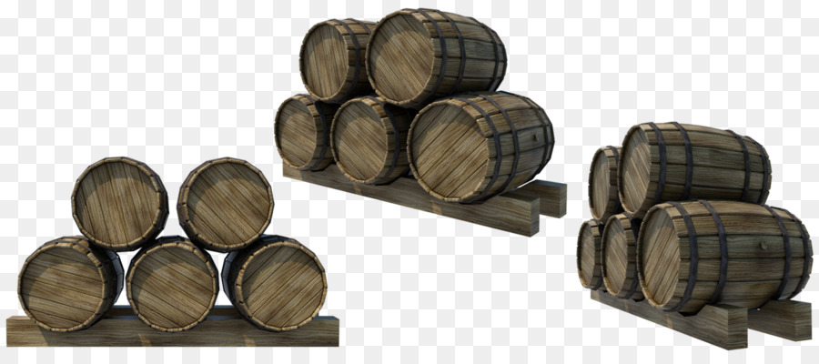 Barils，En Bois PNG