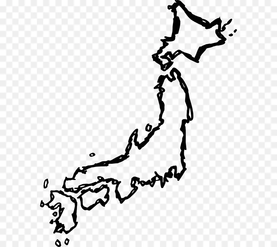 Japon，Contour PNG