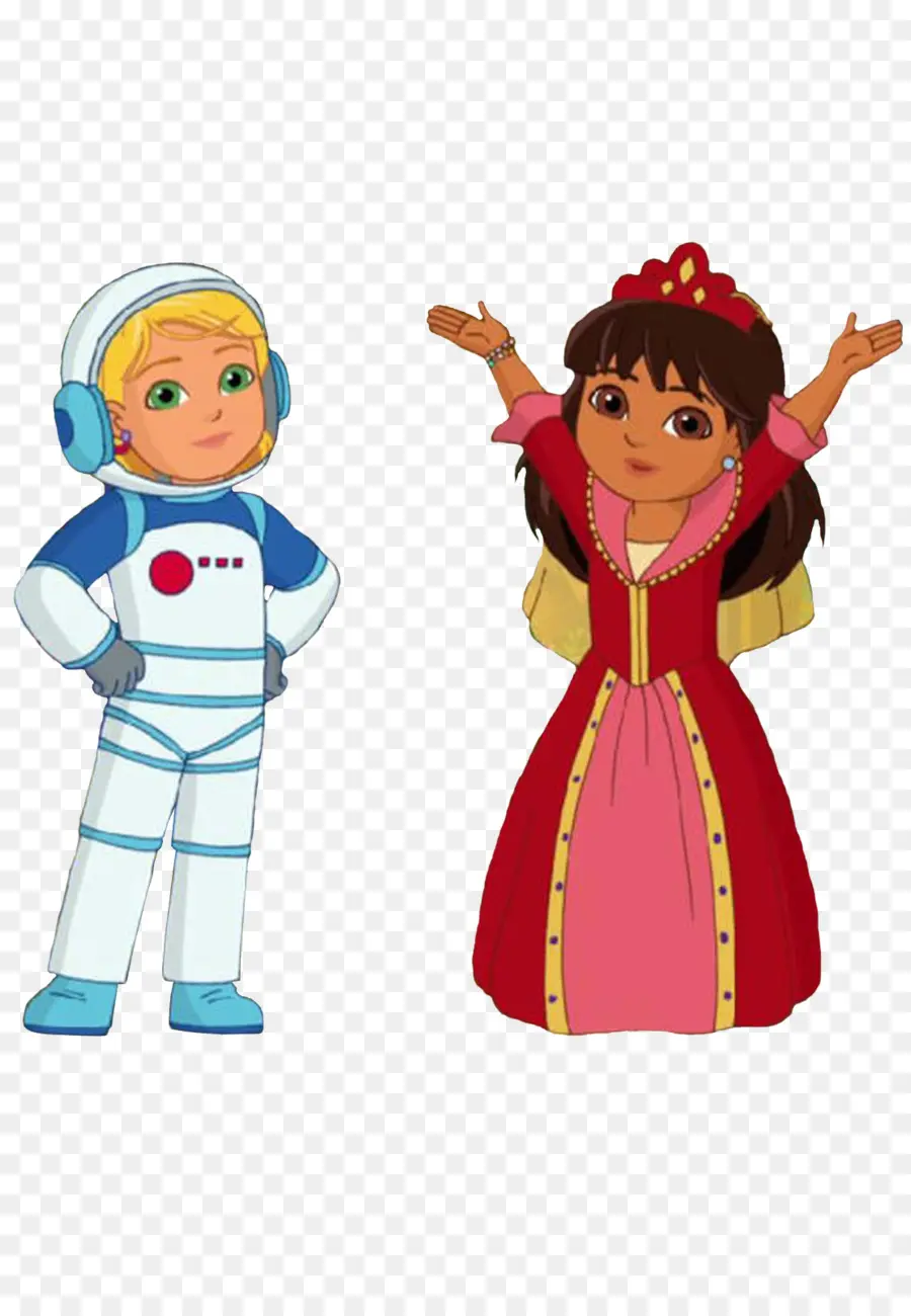 Personnages De Dessins Animés，Astronaute PNG