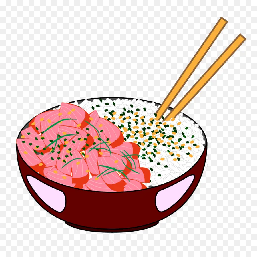 Poke，La Cuisine De Hawaii PNG