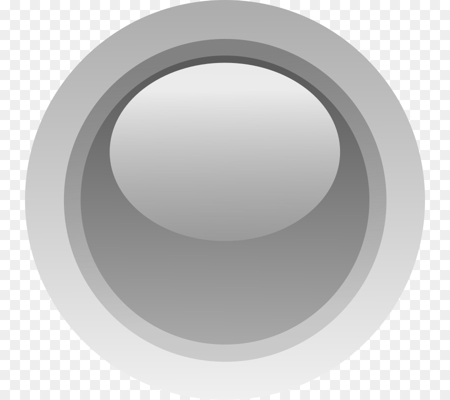 Bouton Blanc，Rond PNG