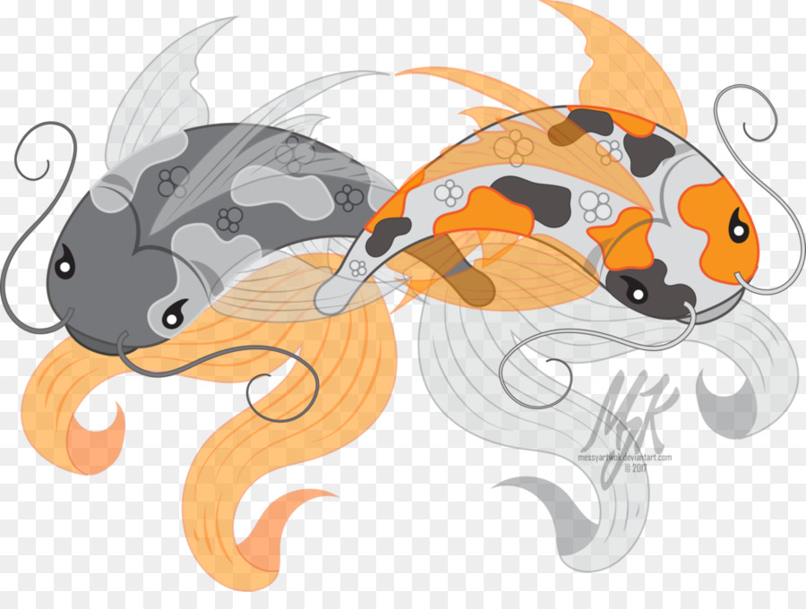 Chat，Koi PNG