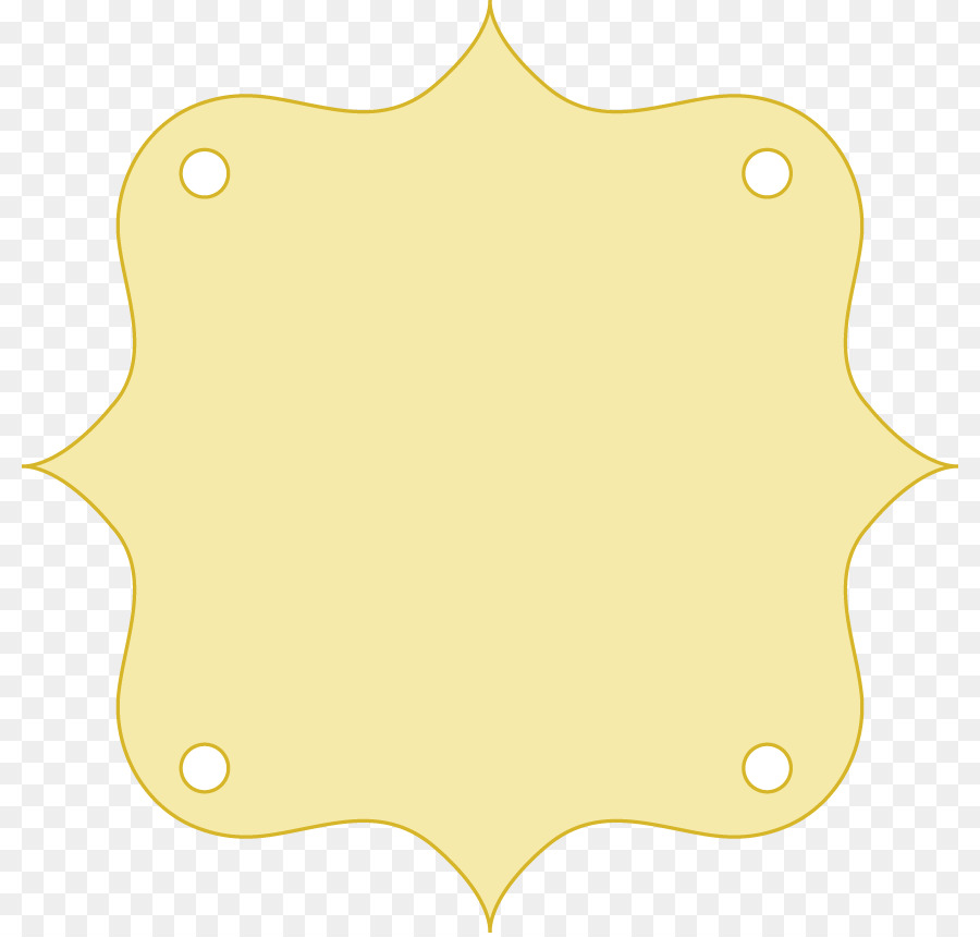 Étiquette Vierge，Beige PNG