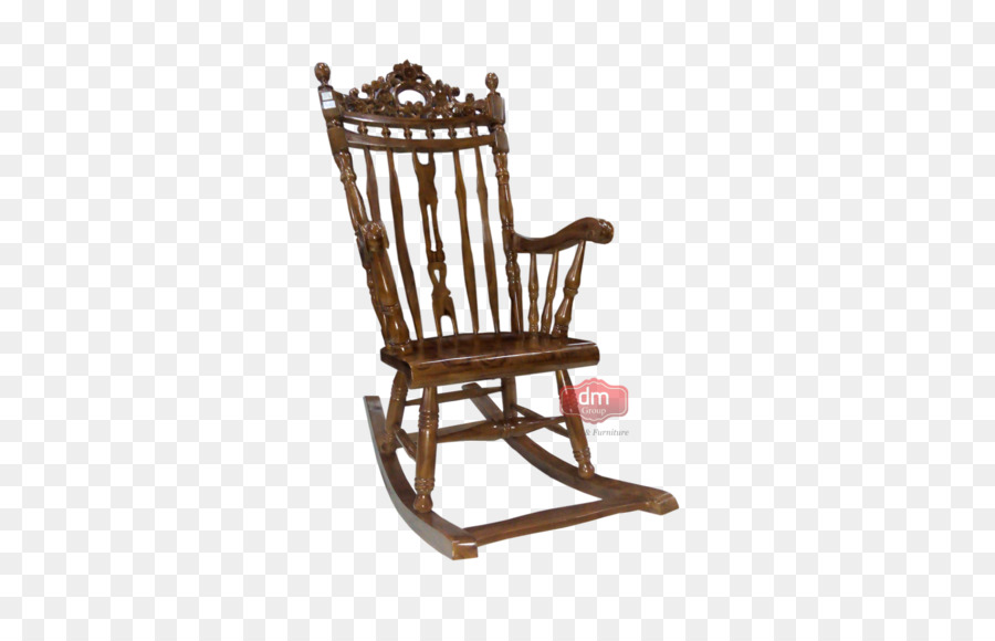 Fauteuil à Bascule，En Bois PNG