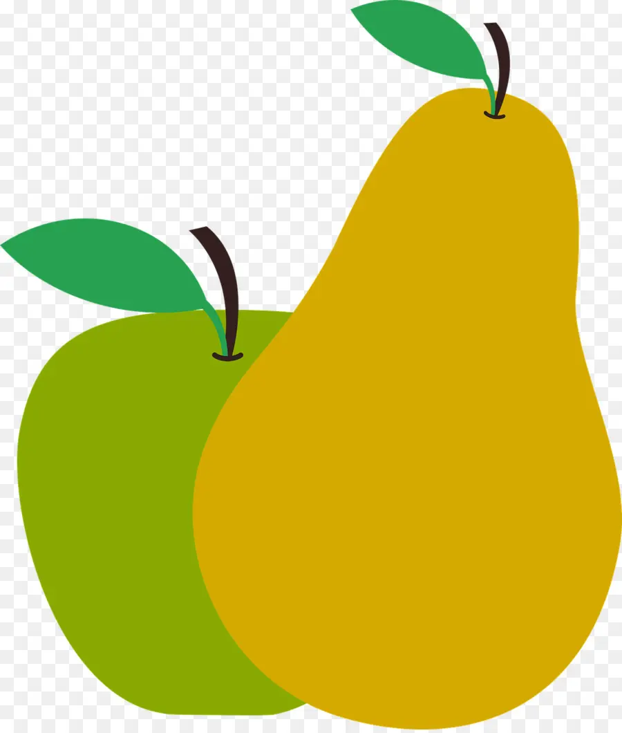 Pomme Et Poire，Pomme Verte PNG