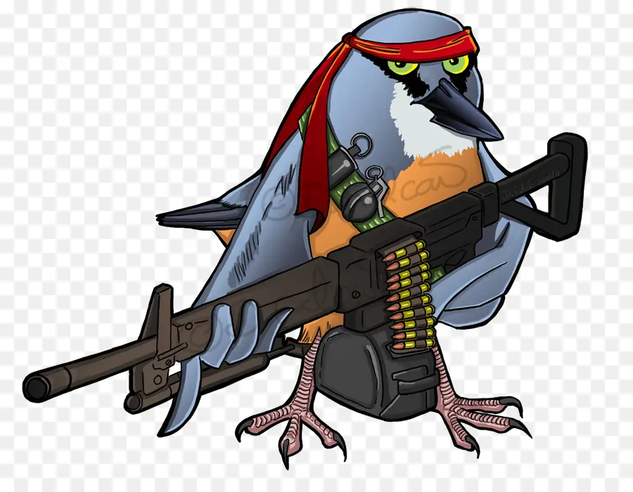 Oiseau Armé，Pistolet PNG