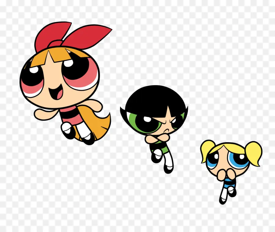 Filles Powerpuff，Fleurir PNG