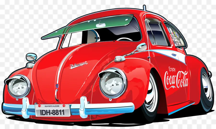 Volkswagen Beetle，Voiture PNG