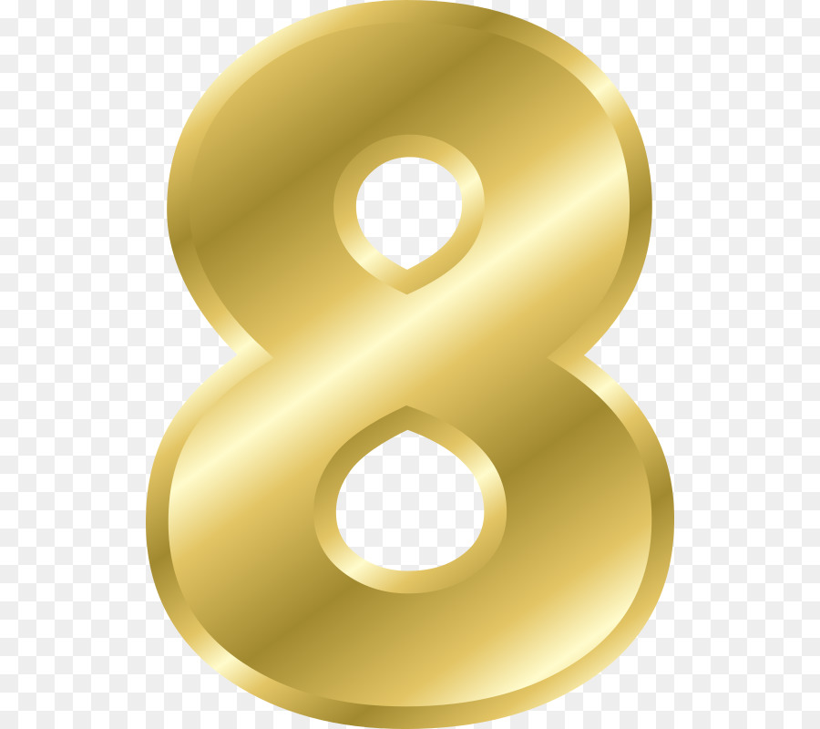 Numéro D'or 8，Numéral PNG