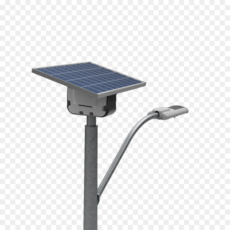 Lampadaire Solaire，Lampe PNG