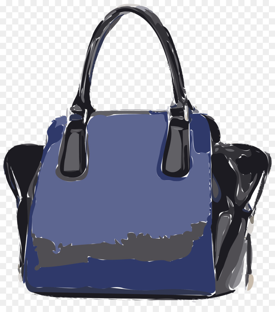 Sac à Main Bleu，Mode PNG