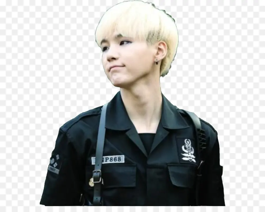 Personne Aux Cheveux Blonds，Uniforme PNG