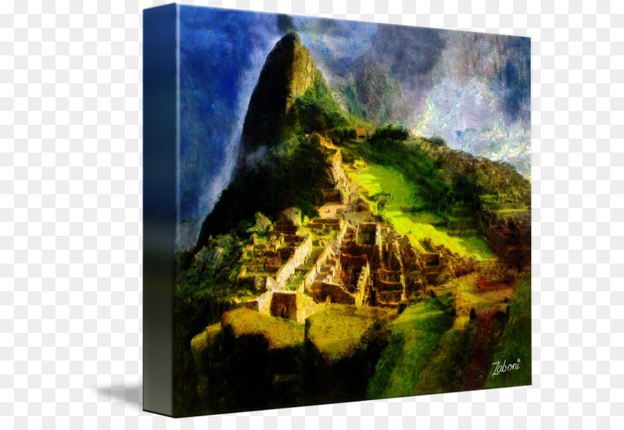 Machu Picchu，Peinture PNG