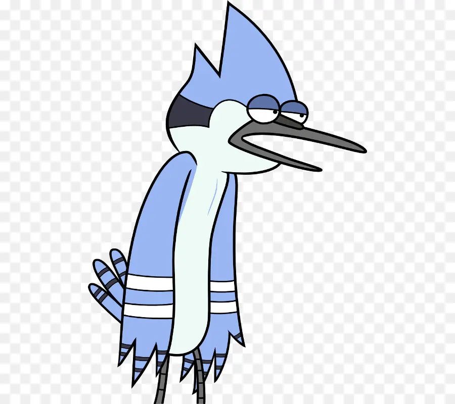 Oiseau De Dessin Animé，Bleu PNG