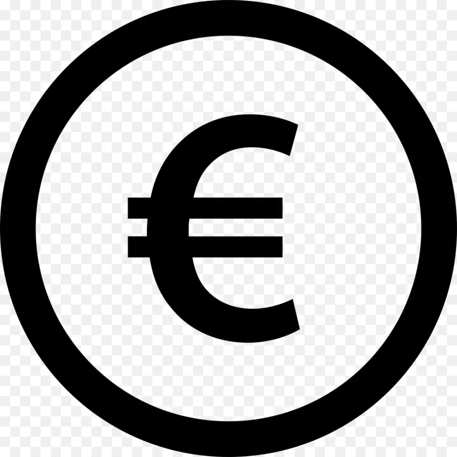 Symbole De L'euro，Devise PNG