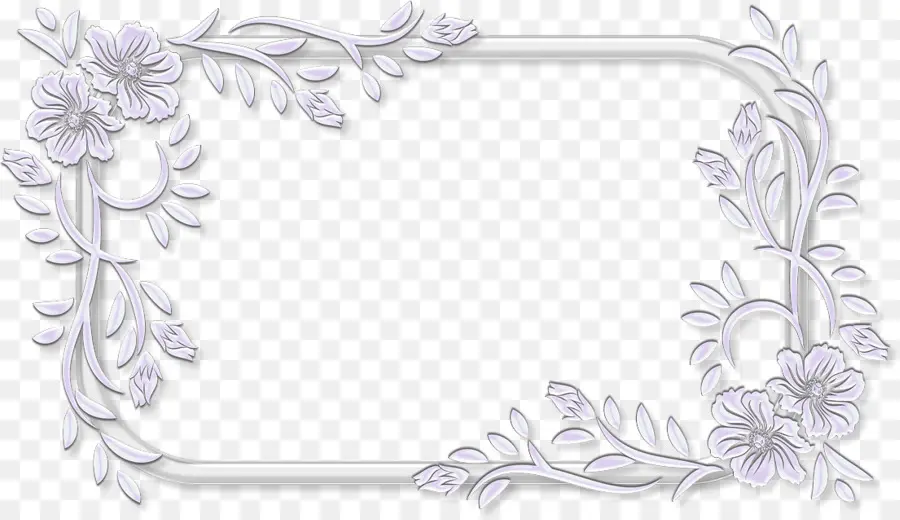 Cadre Floral，Fleurs PNG