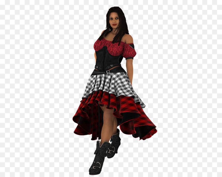 Femme En Robe，Mode PNG