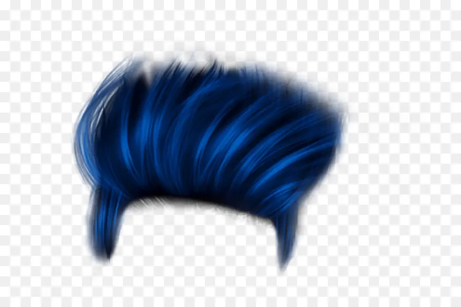 Cheveux Bleus，Style PNG