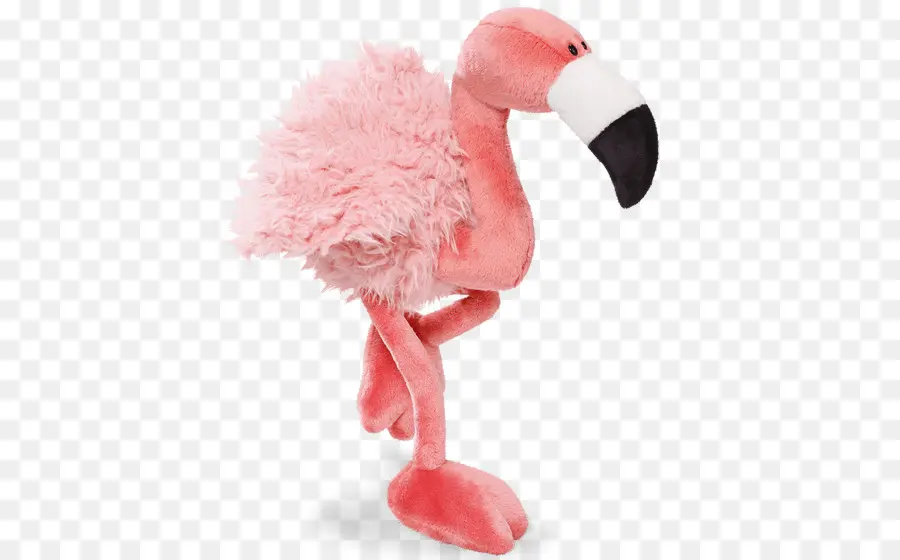 Peluche Flamant Rose，Animal En Peluche PNG