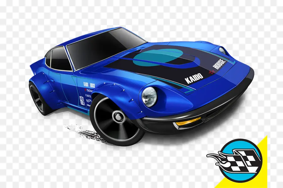 Voiture Bleue，Voiture De Course PNG