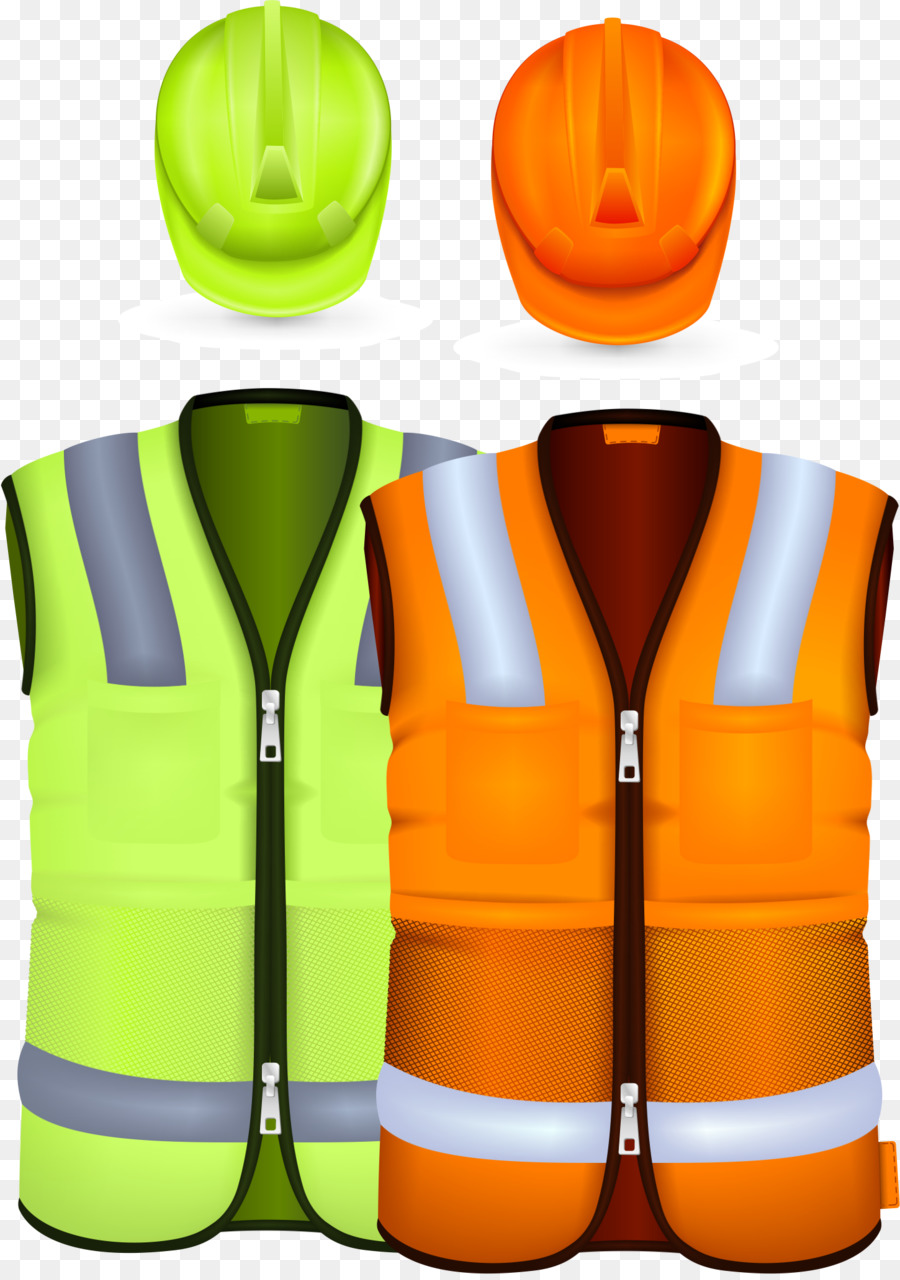 Gilets Et Casques De Sécurité，Construction PNG