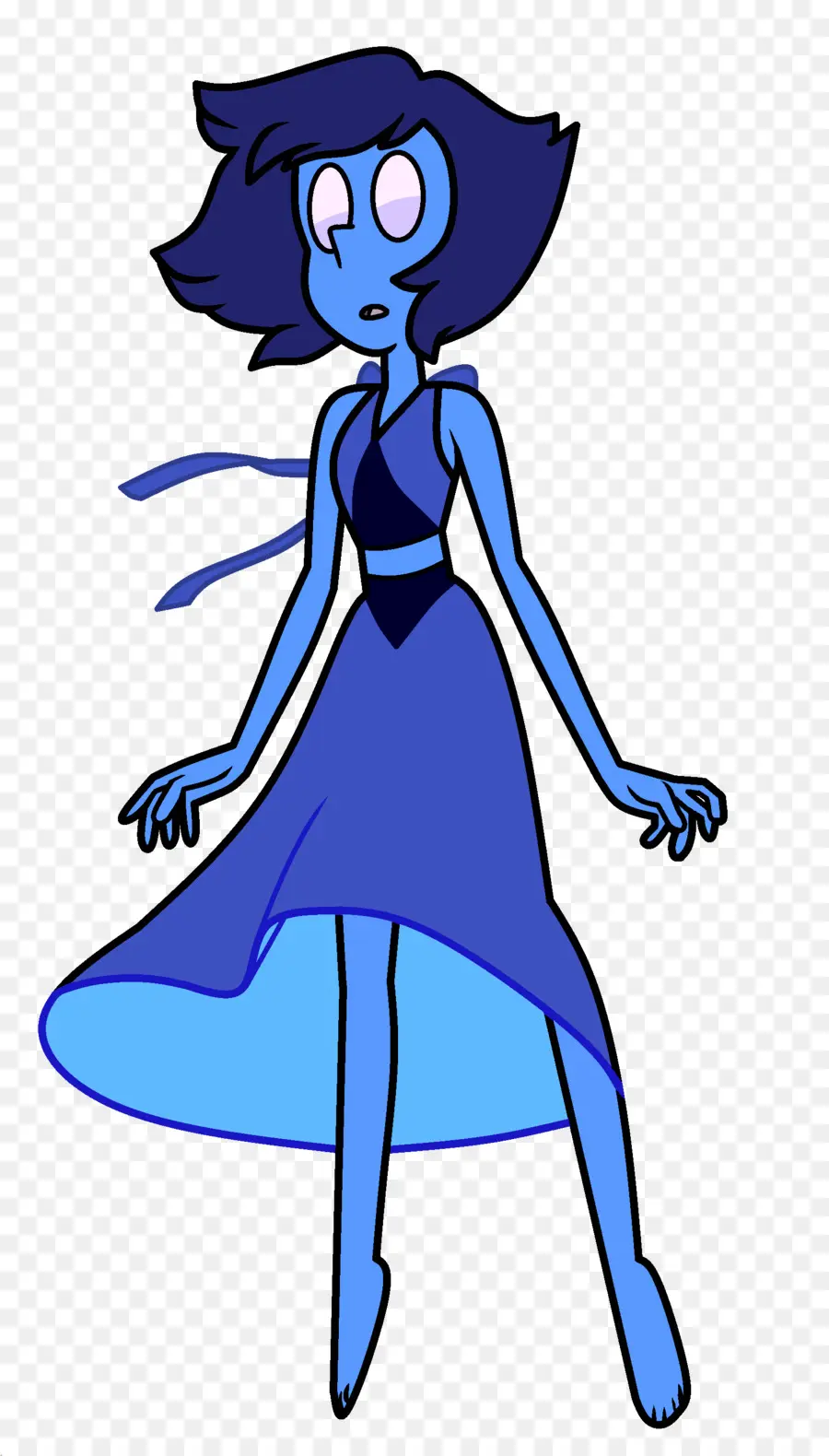 Personnage De Dessin Animé Bleu，Animation PNG