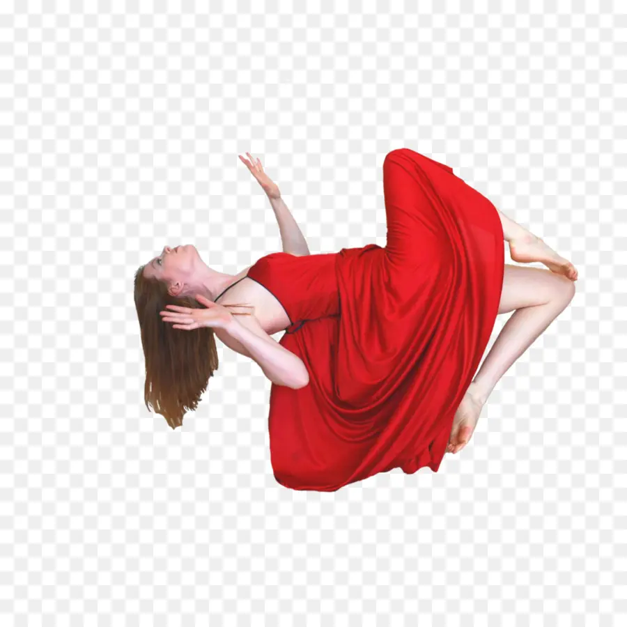 Femme En Robe Rouge，Femelle PNG