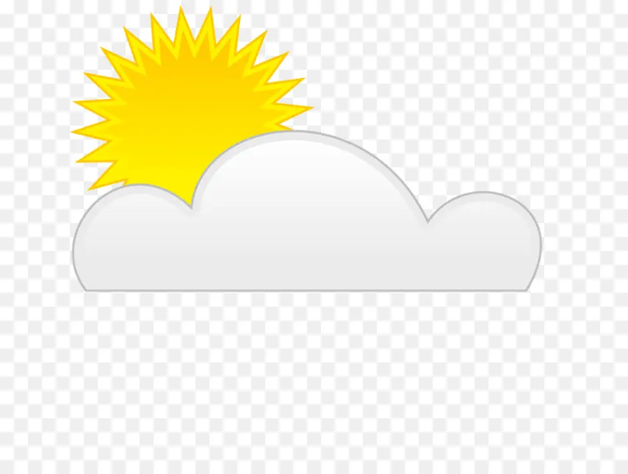 Soleil Et Nuage，Ensoleillé PNG