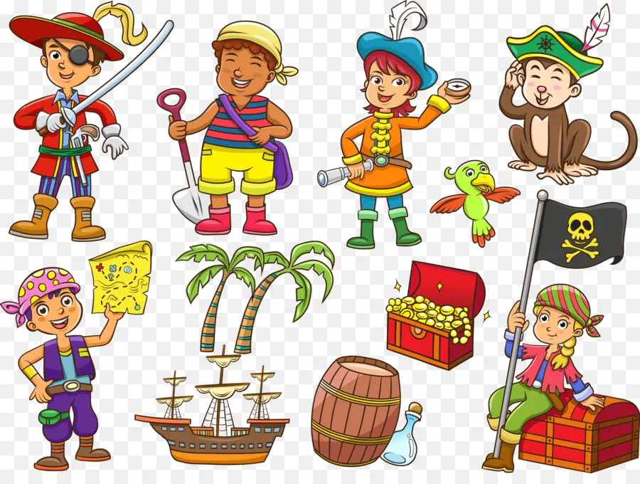 Pirates，Enfants PNG