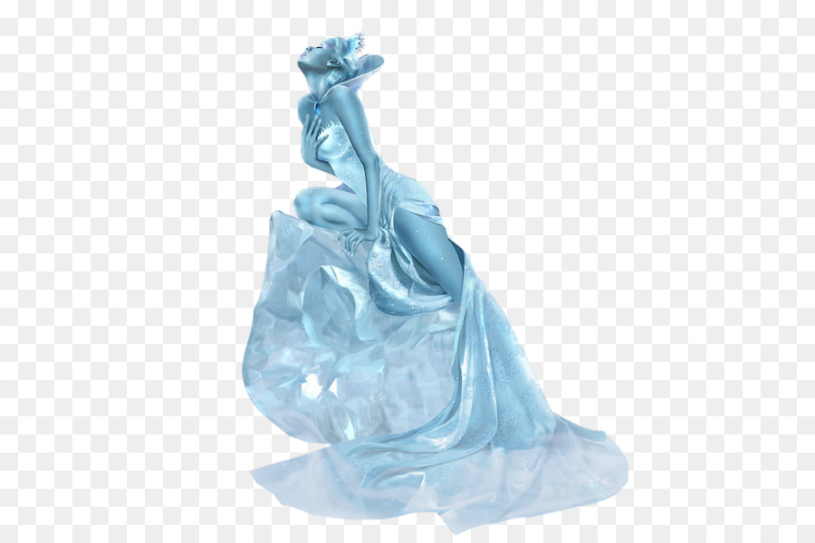 Statue Bleue，Chiffre PNG