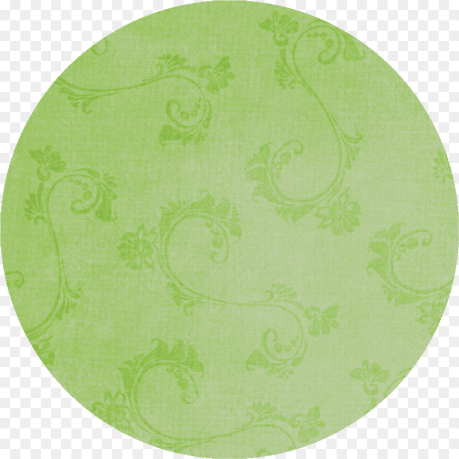 Cercle à Motifs Vert，Cercle PNG