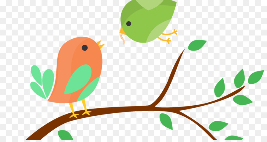 Oiseaux Sur Branche，Arbre PNG