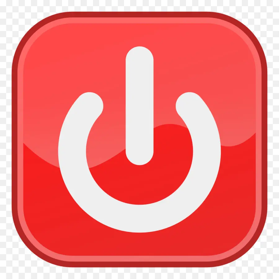 Bouton D'alimentation，Rouge PNG