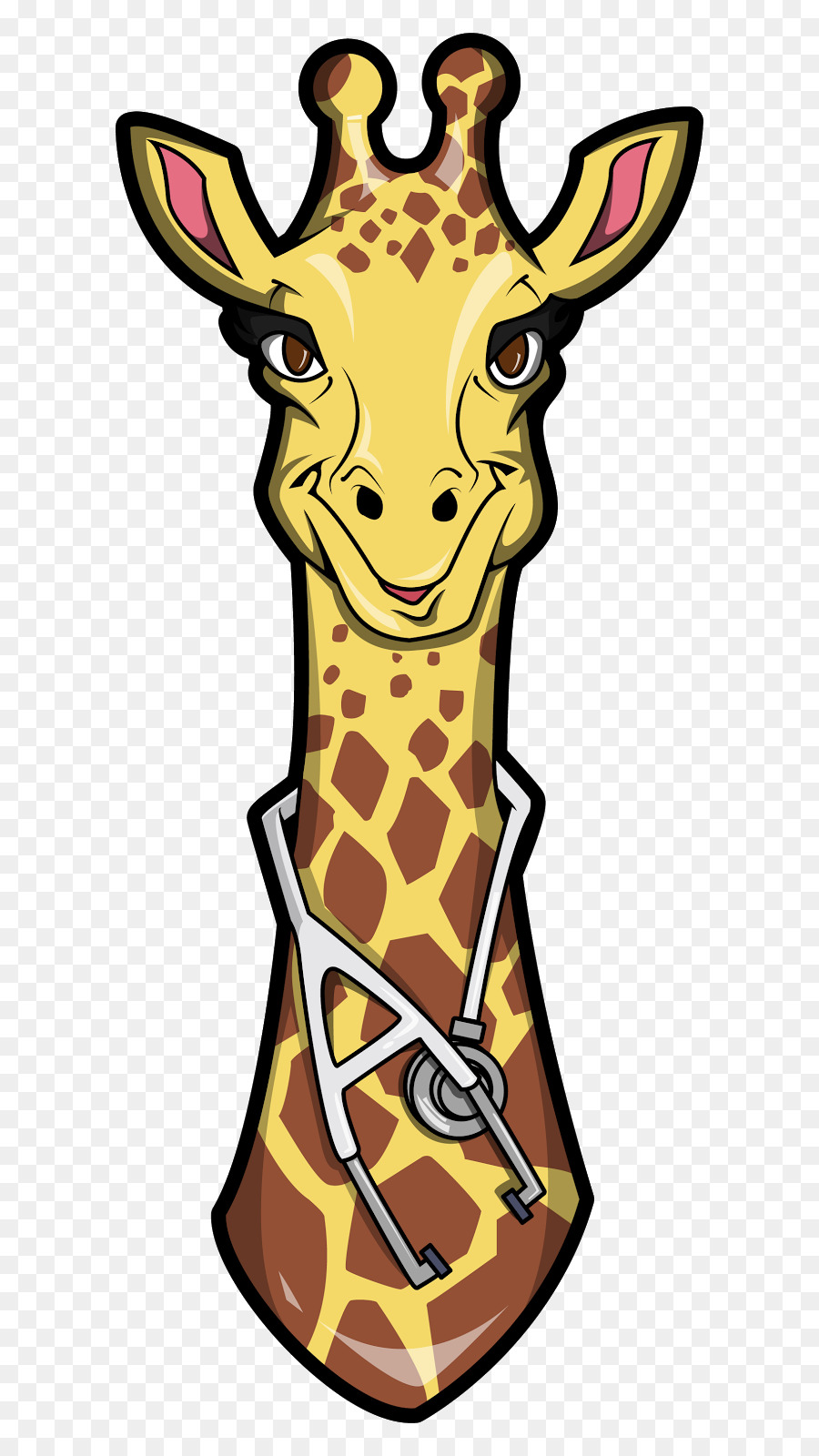 Girafe，Stéthoscope PNG