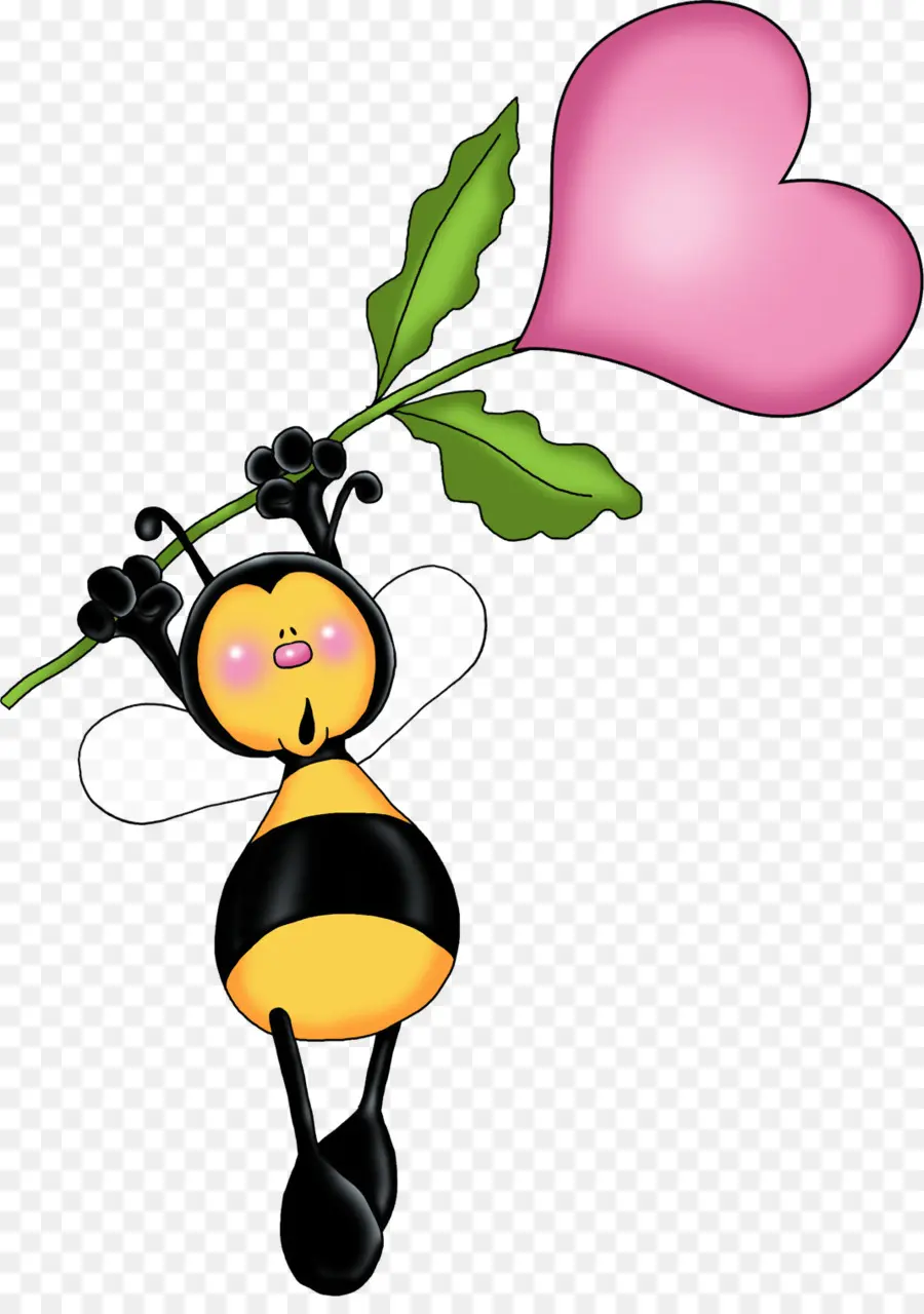 Abeille，Cœur PNG