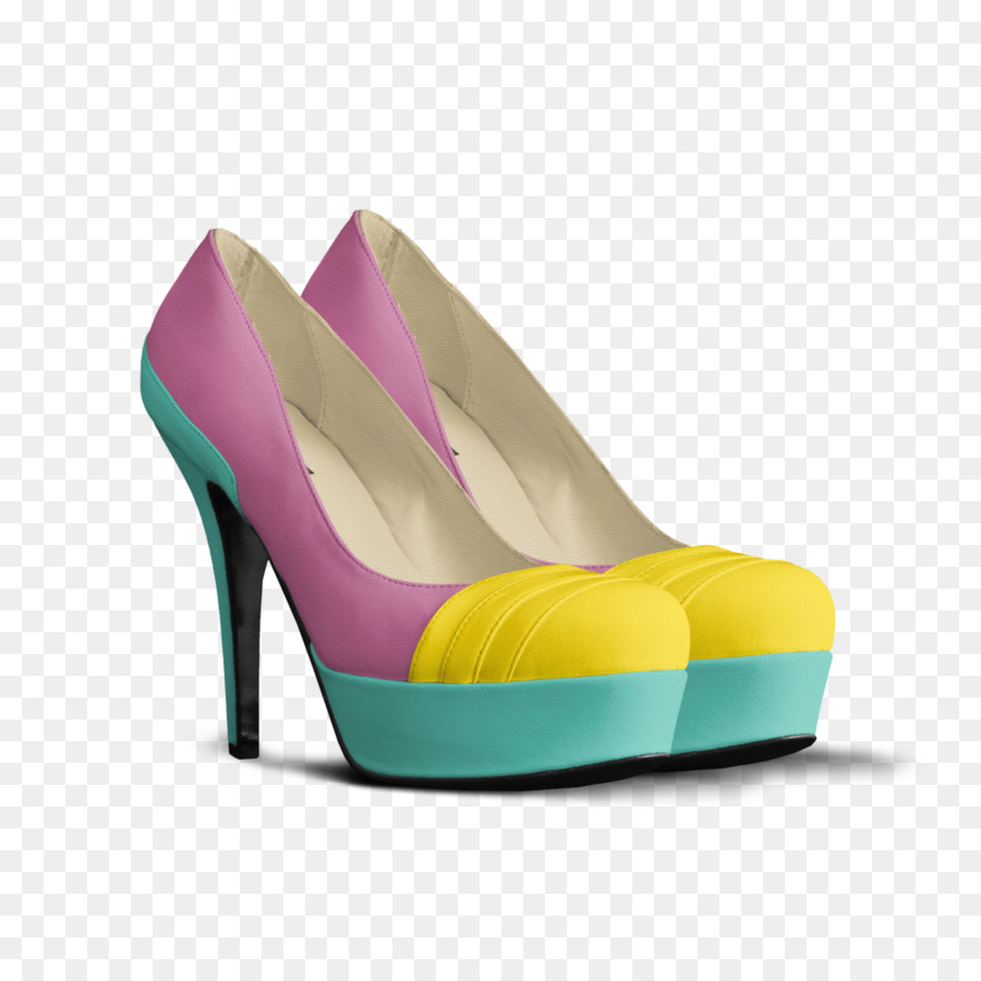 Talons Hauts Colorés，Chaussures PNG