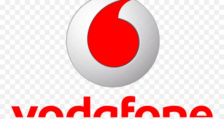 Logo Vodafone，Rouge PNG