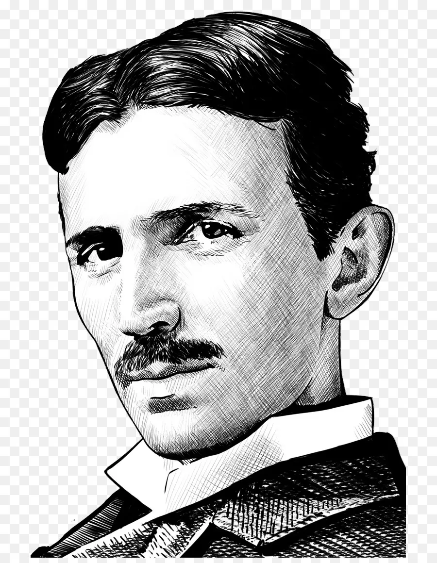 Nikola Tesla，Courant Alternatif PNG