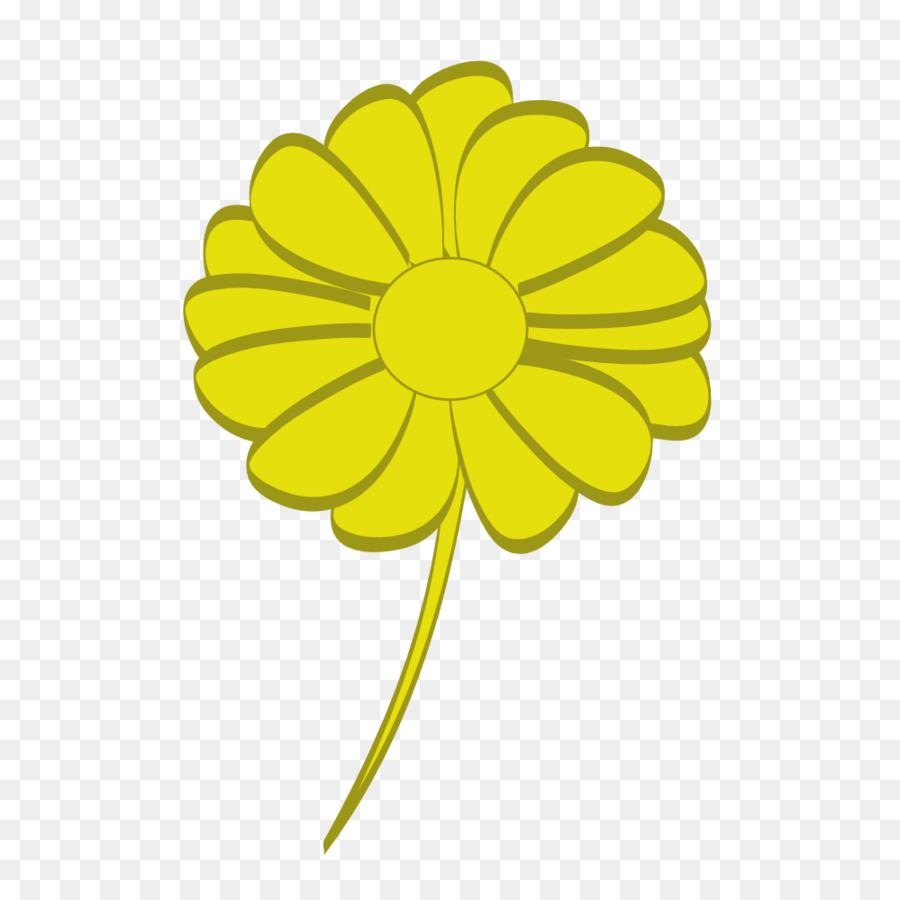 Fleur Jaune，Pétale PNG