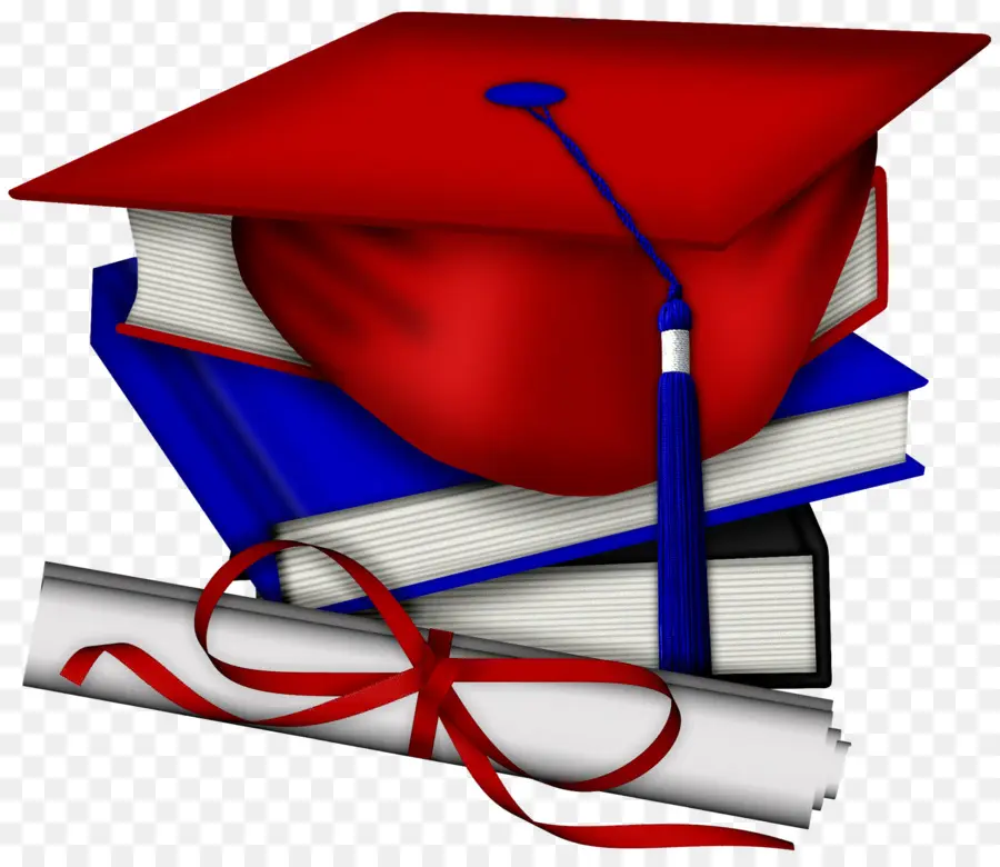 Casquette De Graduation，Livres PNG