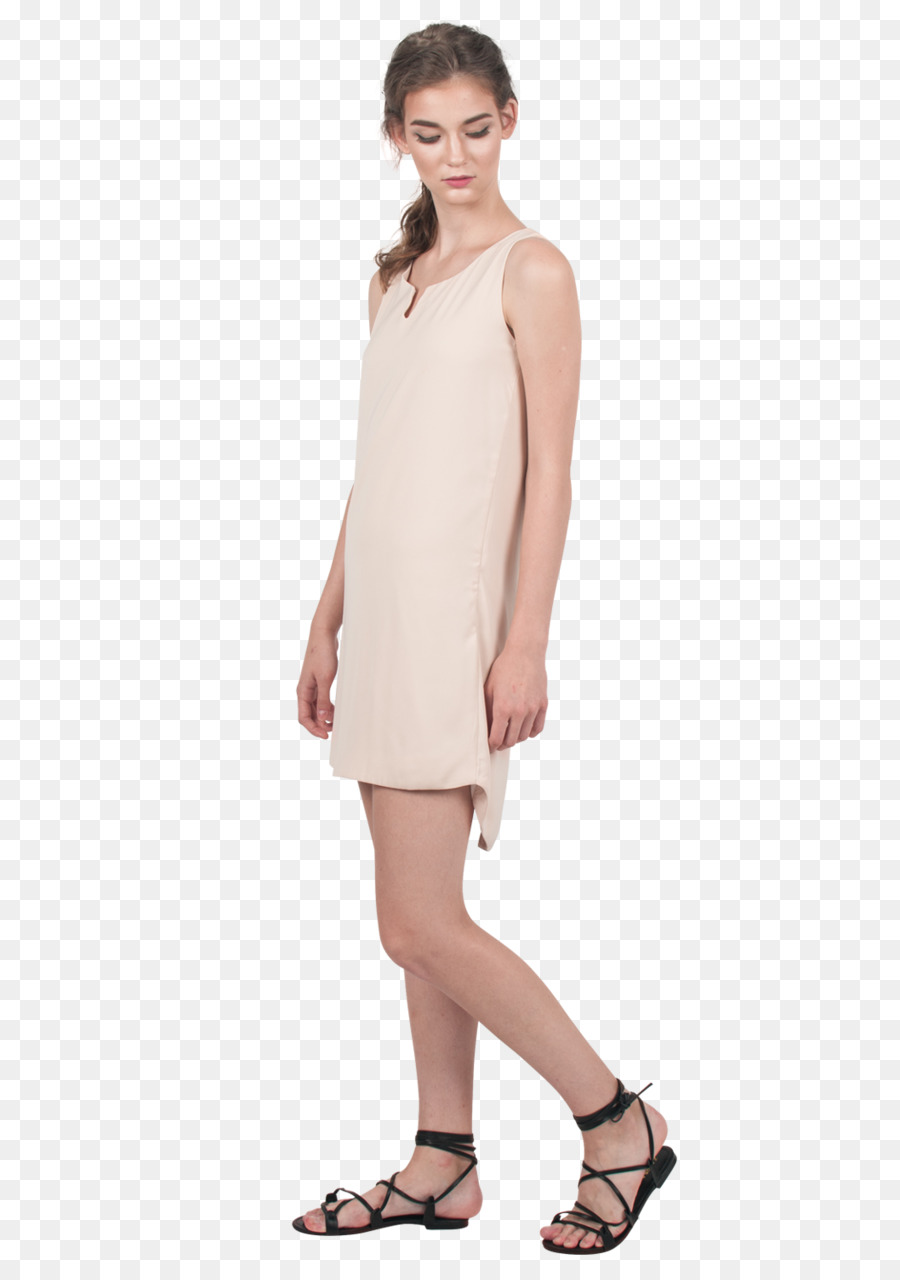 Robe Blanche，Femme PNG