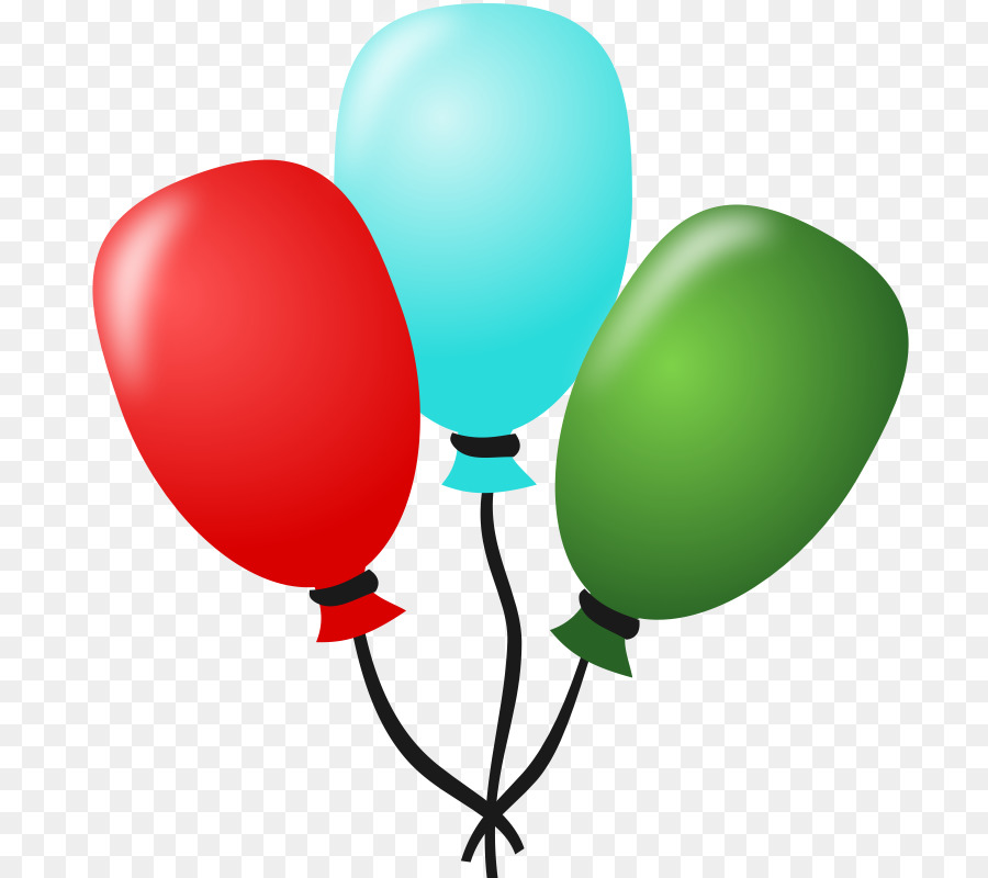 Ballons，Vert PNG